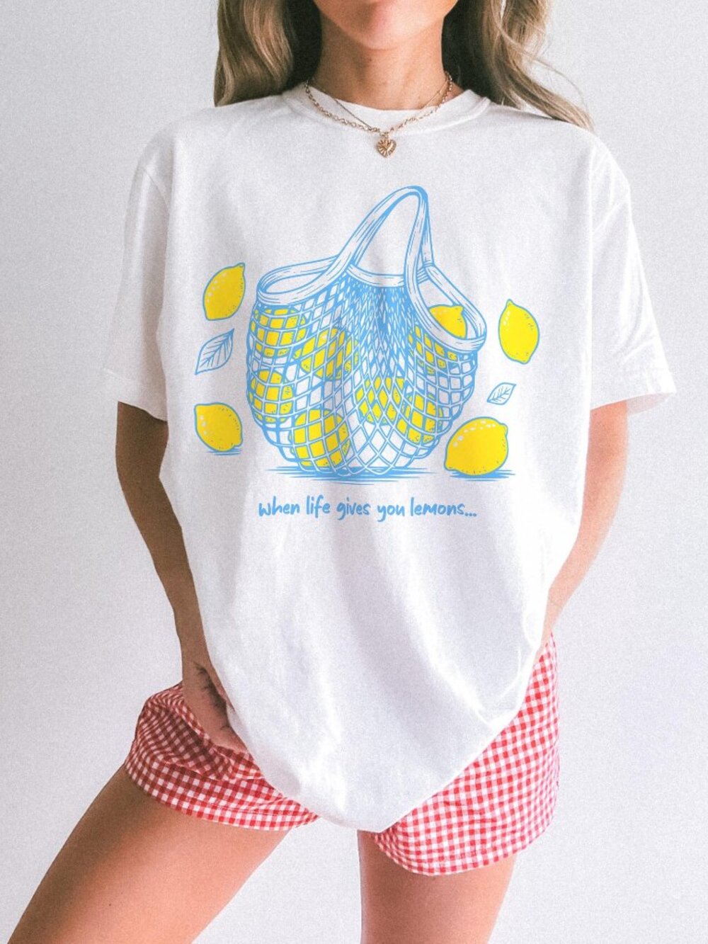 🍋 Lemoncore T-Shirt | “When Life Gives You Lemons” Graphic Tee